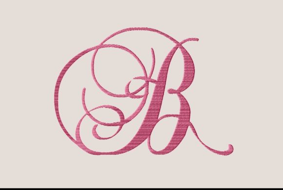 B Monogram Cursive Review for Boutique Apparel