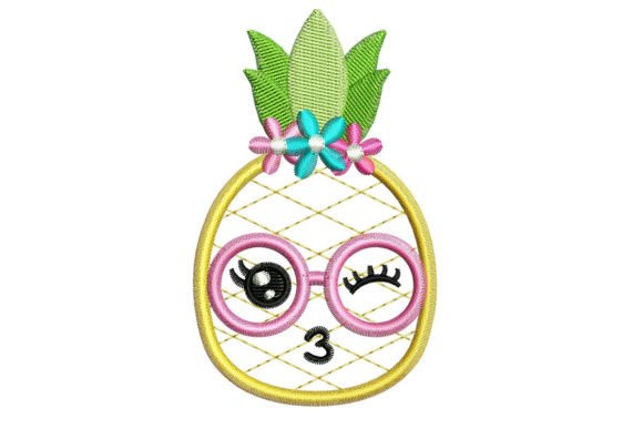 Cute Pineapple Embroidery: A Designer’s Review