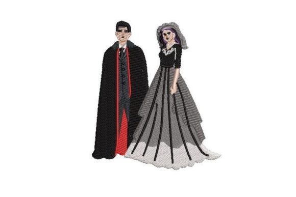 Gothic Bride and Groom Embroidery Review