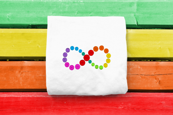 Review: Autism Infinity Spectrum Rainbow Embroidery