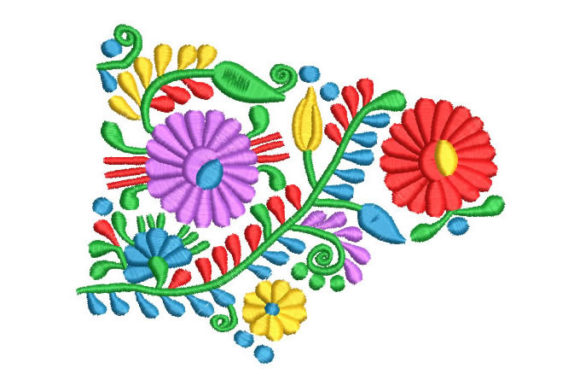 Review: Colorful Flowers with Green Leaves for Merch